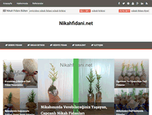 Tablet Screenshot of nikahfidani.net